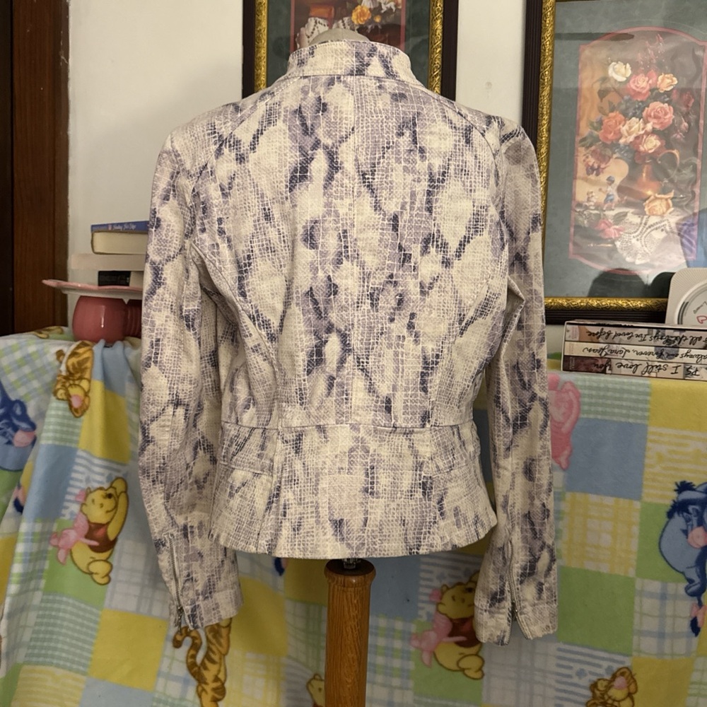 Snakeskin print jacket - Picture 4 of 5